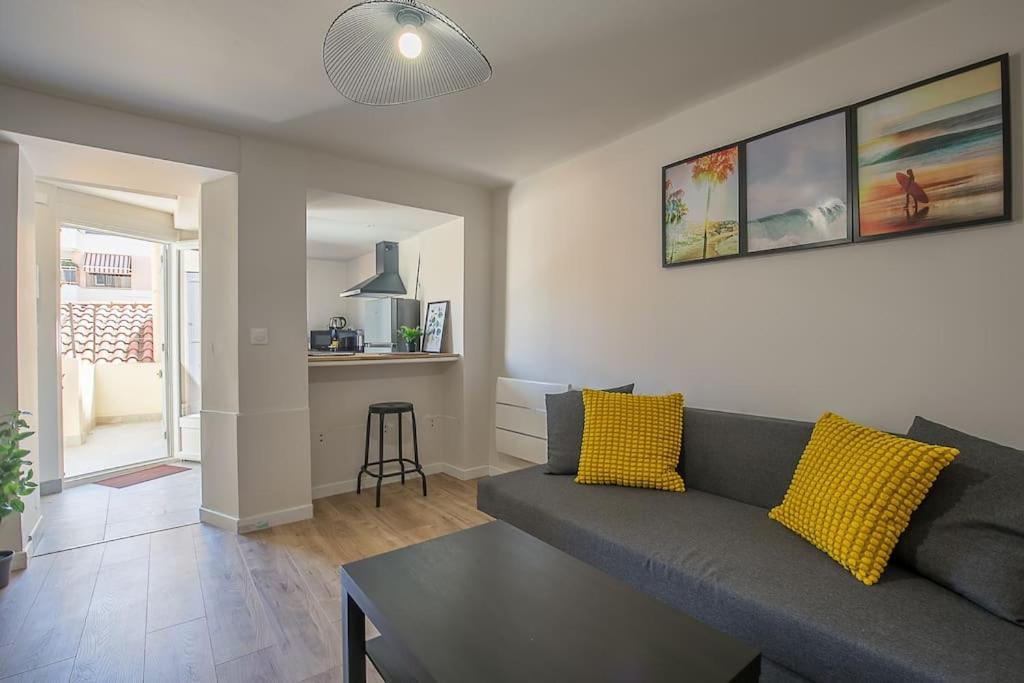 Endoume, Charmant T2 Au Calme, Terrasse, 13007 Marseille Ngoại thất bức ảnh
